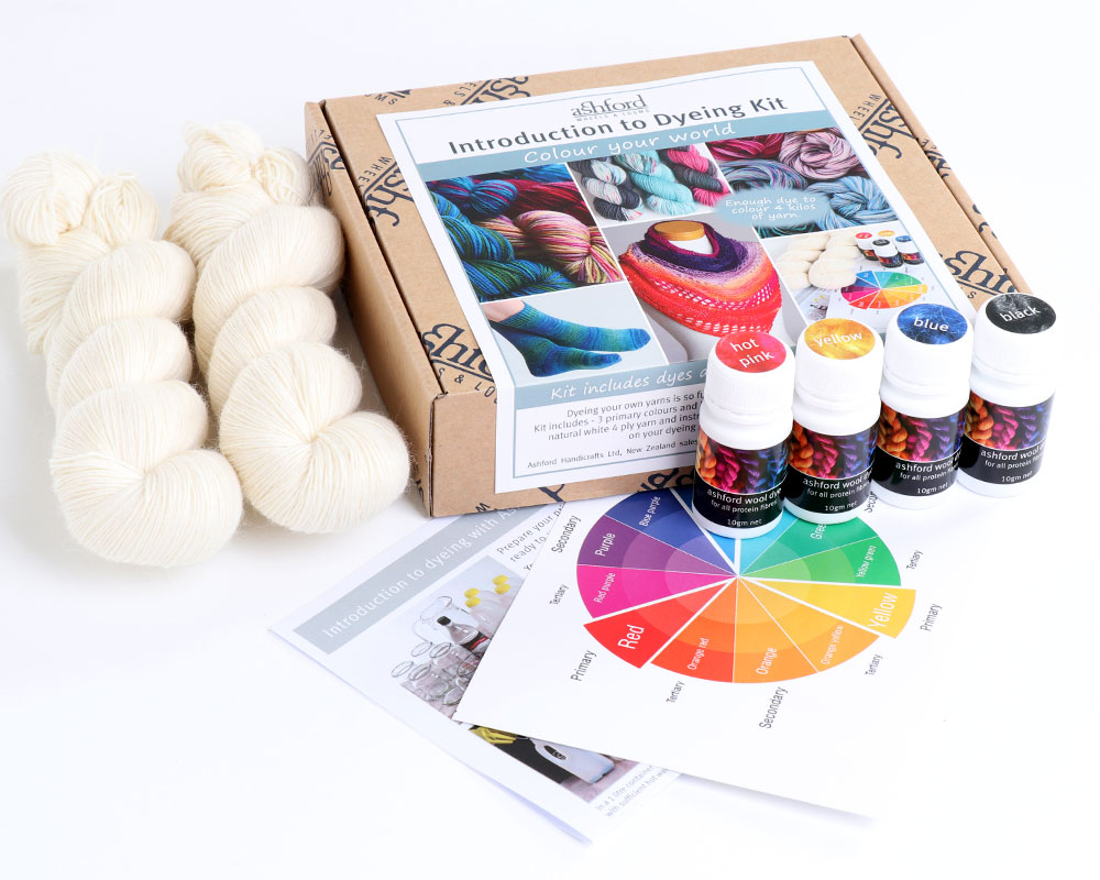 ashford handicrafts - dye colour theory
